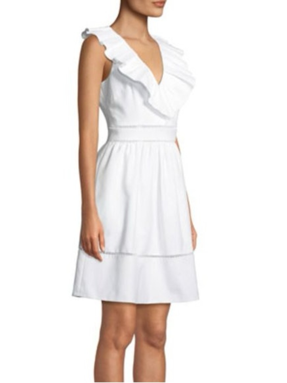 Kate Spade California Dreaming ruffle neck dress size 4 NWT